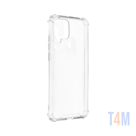 Capa de Silicone com Cantos Dura para Samsung Galaxy A42 5g Transparente